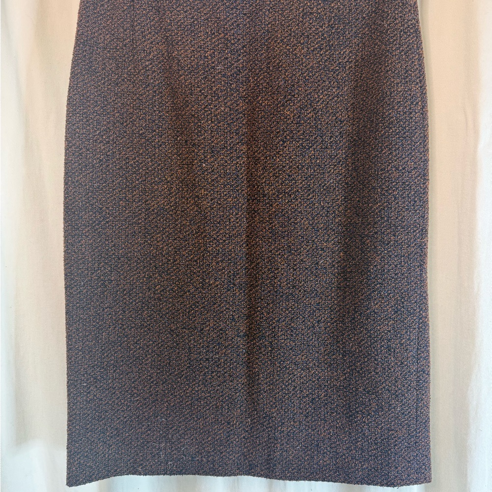 Escada Brown Wool/Alpaca/Silk Bouclé Blazer and Skirt Set - Picture 10 of 15